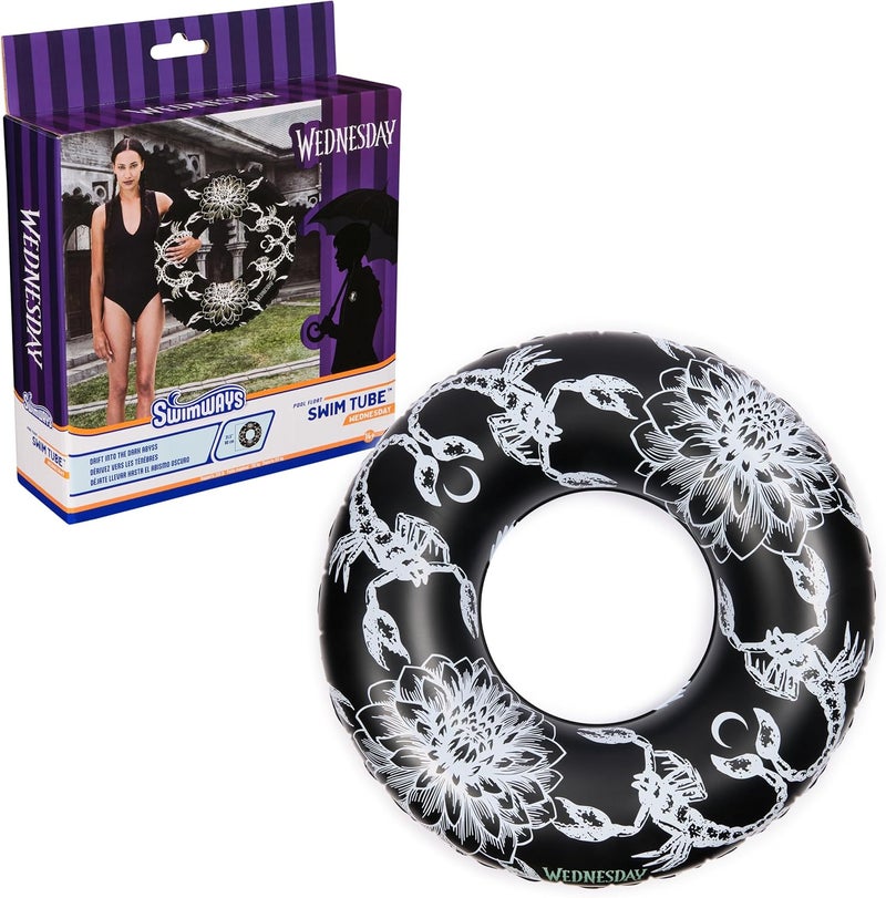 SwimWays طوف السباحة الأربعاء، طوفات سباحة قابلة للنفخ وألعاب بركة للأطفال، ملحقات بركة السباحة وضروريات الشاطئ للمراهقين من عمر 14 عامًا وما فوق - Image 1